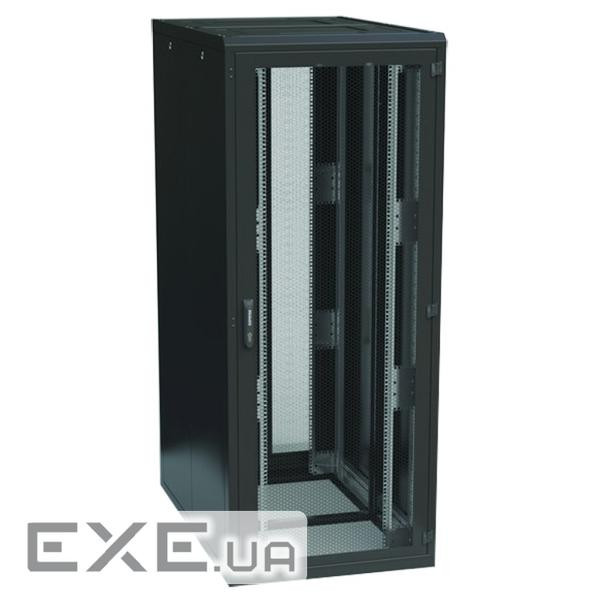 Шафа PREMIUM 19", 42U 800x1200, RAL9005, перфорова ні двері CONTEG RSF-42-80/ (RSF-42-80/120-BLA9-H) CONTEG RSF-42-80/ (