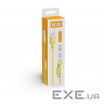 Дата кабель USB 2.0 AM to Lightning 1.0m soft silicone yellow ColorWay (CW-CBUL043-Y)