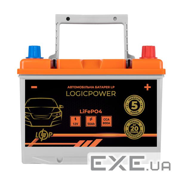 Автомобільний літієвий акумулятор LP LiFePO4 12V - 50 Ah (+ праворуч) BMS 800А (24765)
