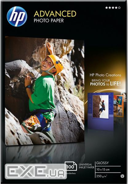 Фотопапір HP 10x15 Advanced Glossy Photo Paper (Q8692A)
