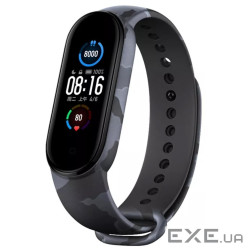 Ремінець до фітнес браслета Armorstandart для Xiaomi Mi Band 7/6/5 New Style Khaki Grey (ARM80990)
