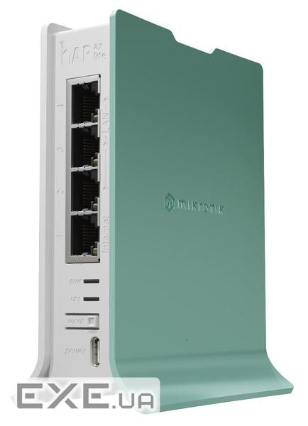 Wi-Fi роутер MIKROTIK hAP ax lite (L41G-2AXD)