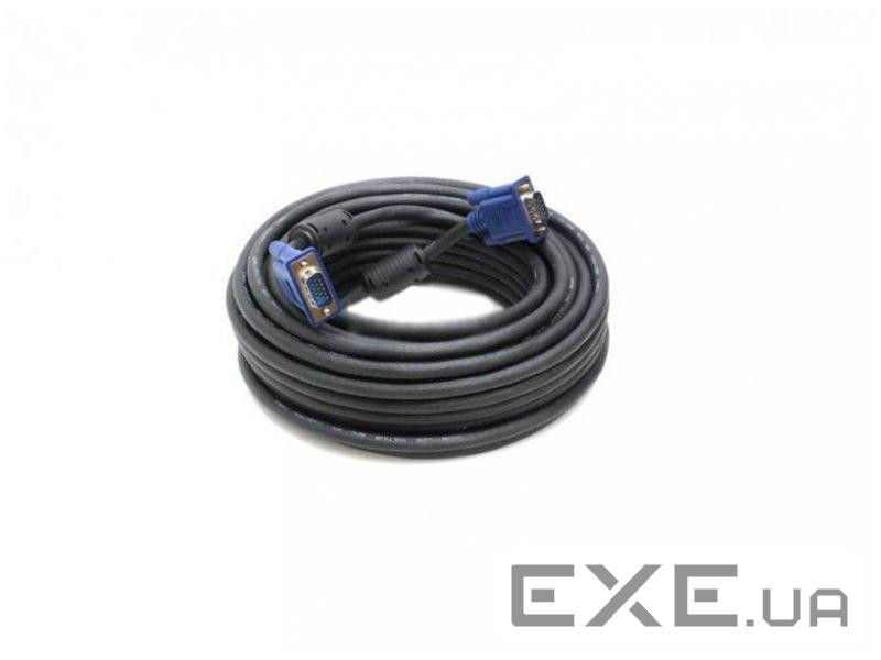 Кабель мультимедійний VGA M to VGA M 15.0m Atcom (9152)