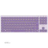 CANYON Keyboard OnType 10 Low Profile EN Wired Violet (CNS-HKB10V)