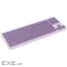 CANYON Keyboard OnType 10 Low Profile EN Wired Violet (CNS-HKB10V)