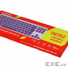 CANYON Keyboard OnType 10 Low Profile EN Wired Violet (CNS-HKB10V)