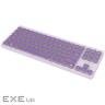 CANYON Keyboard OnType 10 Low Profile EN Wired Violet (CNS-HKB10V)