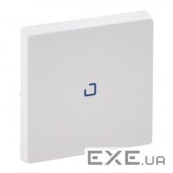 Клавіша вимикача з підсвіткою Valena LIFE білий (755100)