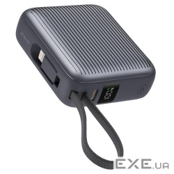 Портативна Батарея Proove Moon Rock 22.5W 10000mAh gray (PBM122012105)