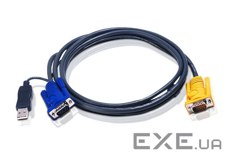 ATEN KVM Cable 2L-5203UP 3m Кабель KVM 3m SPHD-15
