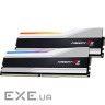 Модуль пам'яті G.SKILL Trident Z5 RGB Metallic Silver DDR5 6000MHz 32GB Ki (F5-6000J3040F16GX2-TZ5RS)