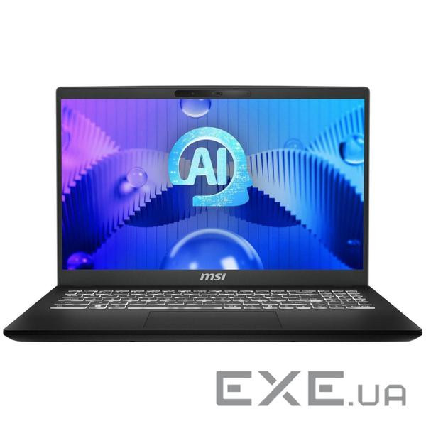 Ноутбук 15.6FI/U7-155H/16/512/Intel Arc/W11/BL/Int el Arc/Classic Black MSI Modern (9S7-15H551-099)