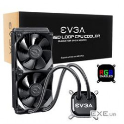EVGA Fan 400-HY-CL24-V1 CLC 240 Liquid CPU Cooler Retail