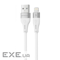 Кабель Proove Soft Silicone Lightning 2.4A (1m) white (CCSO20001102)