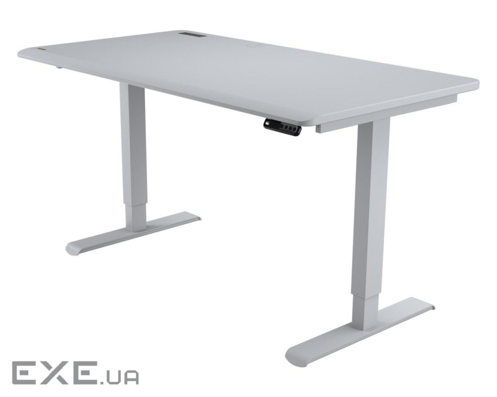 Стіл комп"ютерний з електричним регулюванням висоти, стільниця 150 см, (Royal 150 Elite Lite White)