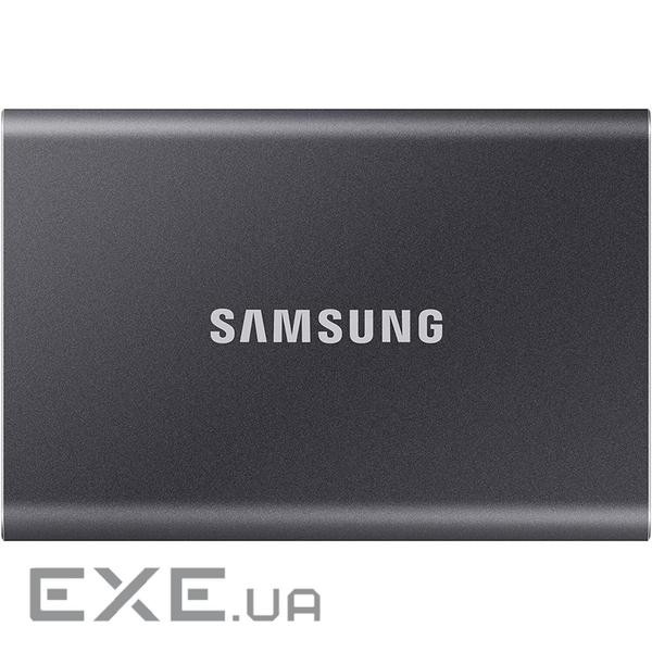 Зовнішній твердотільний накопичувач Samsung T7 1TB Titan Gray (MU-PC1T0T/WW)