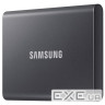 Зовнішній твердотільний накопичувач Samsung T7 1TB Titan Gray (MU-PC1T0T/WW)