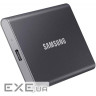Зовнішній твердотільний накопичувач Samsung T7 1TB Titan Gray (MU-PC1T0T/WW)