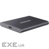 Зовнішній твердотільний накопичувач Samsung T7 1TB Titan Gray (MU-PC1T0T/WW)