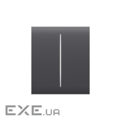 Кнопка центральна для двоклавішного вимикача Ajax CenterButton (2-gang) [55] graphite