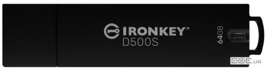 IKD500S/64GB - Kingston 64GB USB 3.2 Gen 1 Ironkey D500S FIPS 140-3 Level 3