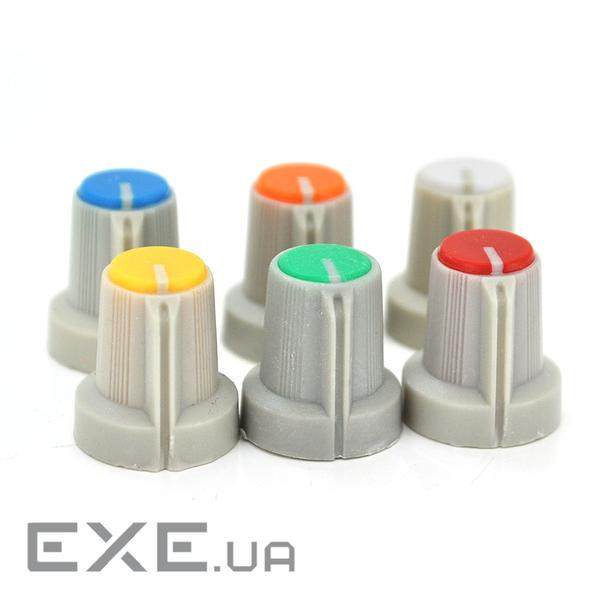 Ручка AG1 для багатооборотних прецезіонних дротяних потенціометрів WH148, Blue, 100 (AG1 WH148 Blue) WH148, Blue, 100 (A