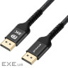 Кабель Proove Playback DP to DP 3m black (DCPD32003601)