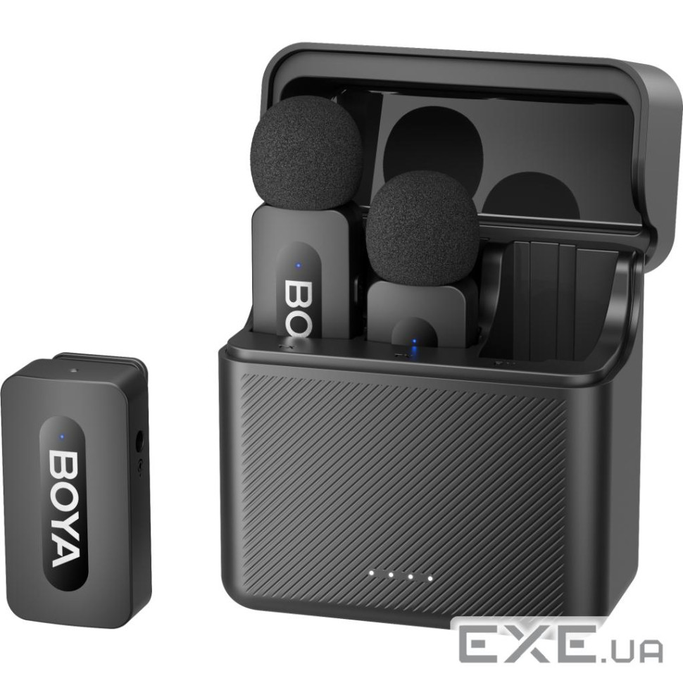 Мікрофон Boya BY-V35 3,5 мм/TRS Black