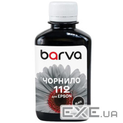 Чорнило Barva Epson 112 180 мл, black, pigm. (E112-821)