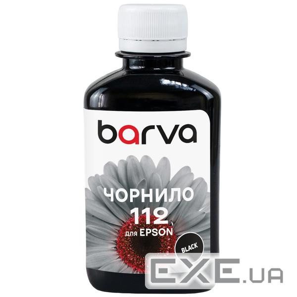 Чорнило Barva Epson 112 180 мл, black, pigm. (E112-821)