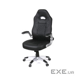 Крісло ігрове Аклас Погін Tilt (PU Black) (00172346)
