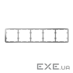 Рамка для вимикача на 5 секцій Ajax Frame 5 seats for LightSwitch (000032403) Ajax Frame 5 seats for LightSwitch (000032