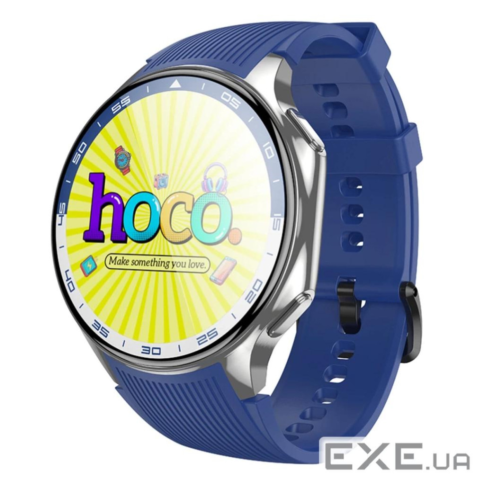 Смарт-годинник HOCO Y24 AMOLED Smart sports watch (call version) Silver (6942007641012)
