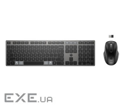 Комплект клавіатура та миша НР 720 Multi-Device Rechargeable, BT, EN/UK, чорний (9T5A9AA)