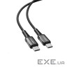 Кабель ACEFAST C1-09 USB-C to USB-C aluminum alloy audio/video transmission full-featured (AFC1-09B)