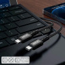 Кабель ACEFAST C1-09 USB-C to USB-C aluminum alloy audio/video transmission full-featured (AFC1-09B)