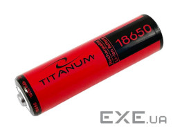 Акумулятор 18650, 1500 mAh, Titanum, 1 шт, Li-ion, Bulk (18650(1500 mAh) 1шт )