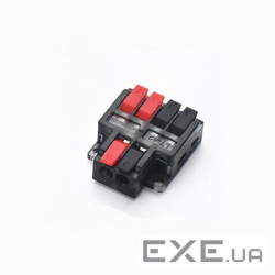 Клема з натискними затискачами 4на2-провідна LT-42, 1 / 2-pin, 250V, 32A, 0.2-4mm2, 14,5 / 25*30*11m