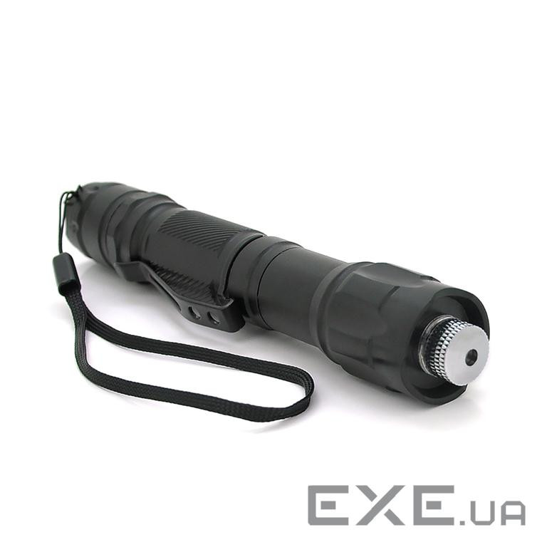 Лазерна указка Laser009, з лазером фіолетового кольору, живлення від акумулятора Li-ion (KY-009-Pur)