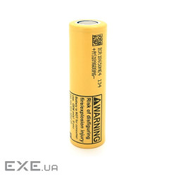 Акумулятор 18650 2500mAh, 35A, 4.2/3.7/2.5V, Yellow LG (LGDBHE41865 (LG HE4))