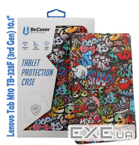 Чехол-книжка BeCover Smart для Lenovo Tab M10 TB-328F (3rd Gen) 10.1" Graffiti (708294)
