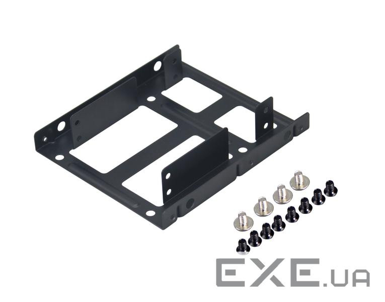 Фрейм-перехідник Maiwo 2x2.5" HDD/SSD 3.5" (K11)