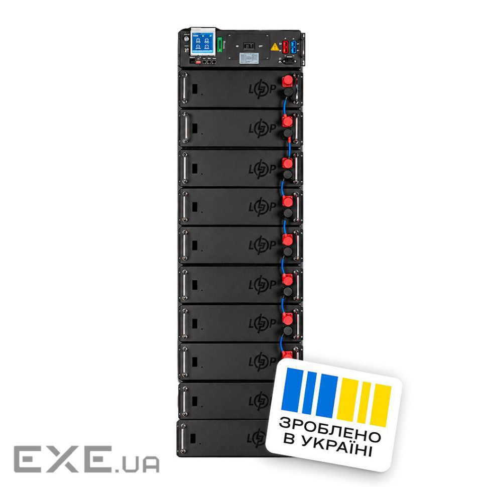 Аккумулятор LP LiFePO4 Battery HVM 256V 100Ah (25600 Wh) BMS 125А AB black (39744)