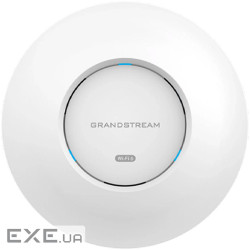 Grandstream GWN7660E, Indoor AX3000 Wi-Fi 6 Access Point, 2x2:2 2.4G, 3x3:2 5G, 1x GbE, PoE, up to 1