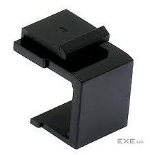 Заглушка порту KeyStone, LW, чорна (LW-KJ85-BK)