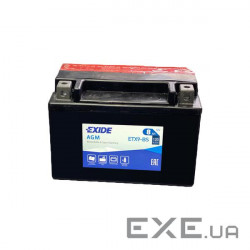 Акумулятор автомобільний EXIDE AGM 8Ah (+/-) (120EN) (ETX9-BS)