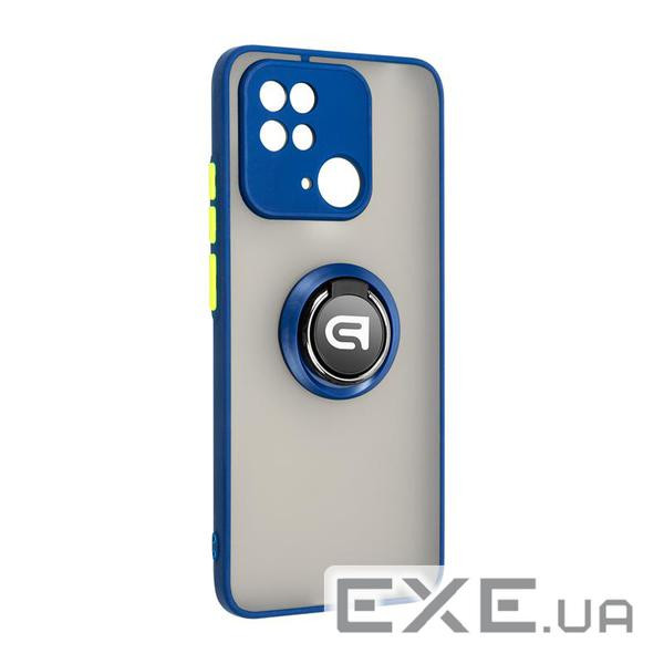 Чохол-накладка Armorstandart Frosted Matte Ring для Xiaomi Redmi 10C Navy Blue (ARM68368)