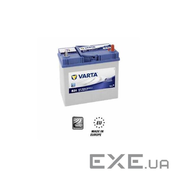 Акумулятор автомобільний Varta Blue Dynamic 45Аh без нижн. бурта (545155033)