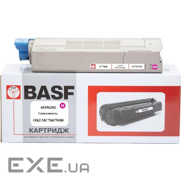Тонер-картридж BASF OKI MC760/770/780/ 45396302 Magenta (KT-45396302) (BASF-KT-45396302)