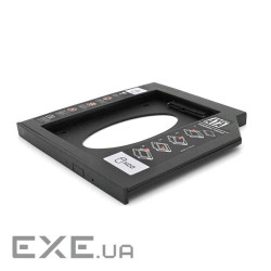 Адаптер підключення HDD 2.5 &apos,&apos, 12.7 mm в відсік приводу ноутбука SATA / (YT-CAHDD12.7-Pl)